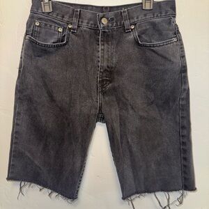 George Men's Dark Gray Jean Shorts